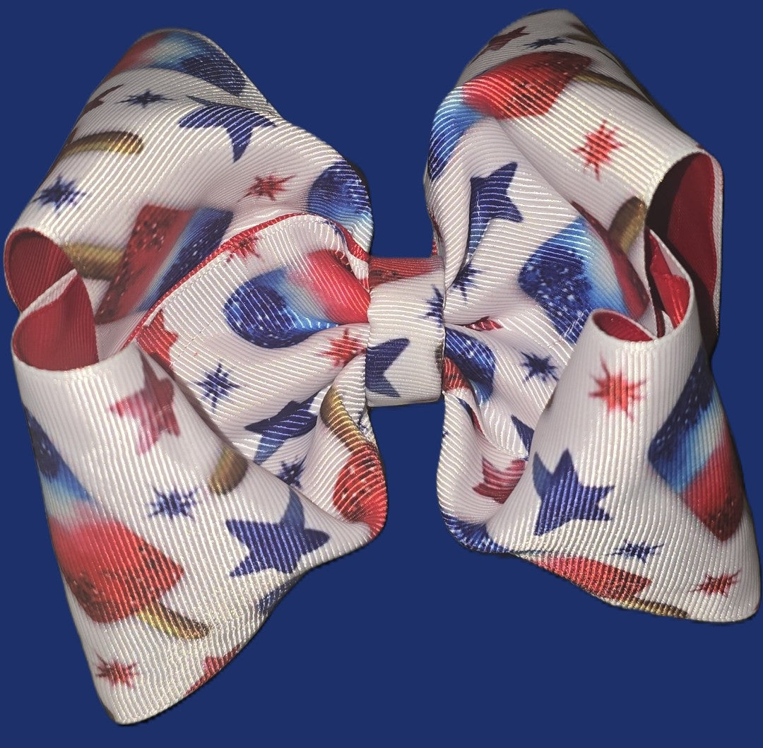 Patriotic Boutique Bow